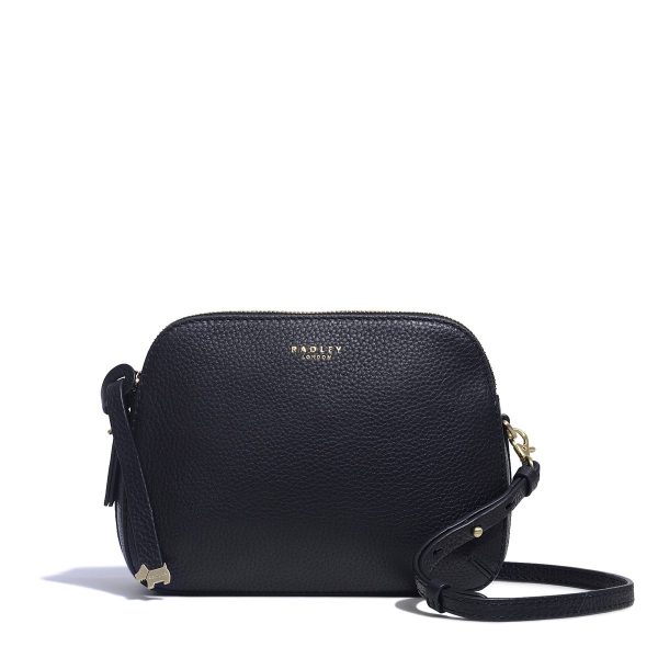 Radley London Women's Dukes Place Medium Zip-Top Cross Body Bag - Black- H1555001