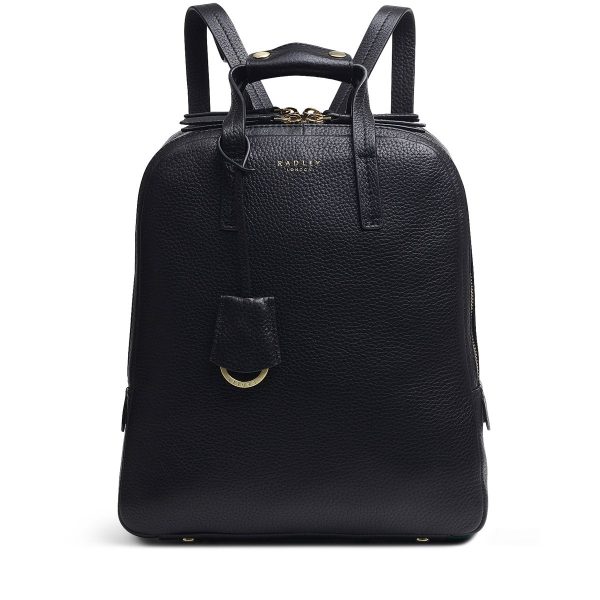 Radley London Women's Dukes Place Medium Zip Around Backpack - Black- H4363001