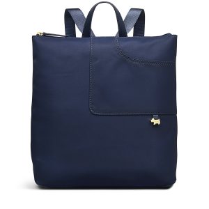 Radley London Women's Pocket Essentials Responsible Medium ZipTop Backpack - Navy- H5086401