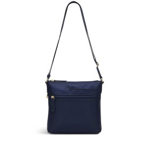 Radley London Women's Pocket Essentials Responsible Small Ziptop Cross Body Bag - Navy- H5087401