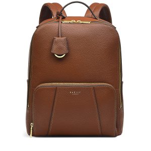 Radley London Women's Wood Street 2.0 Medium Zip-Top Backpack - Brown- H5557205