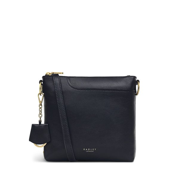 Radley London Women's Pockets 2.0 Small ZipTop Cross Body Bag - Black- H5904001