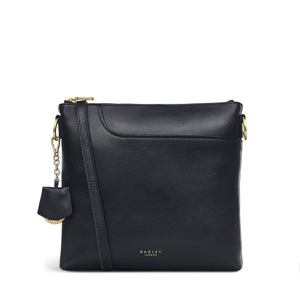 Radley London Women's Pockets 2.0 Medium ZipTop Cross Body Bag - Black- H5905001