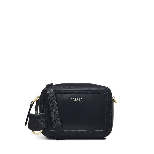 Radley London Women's Marston Mews Mini Zip Around Crossbody - Black- H7145001