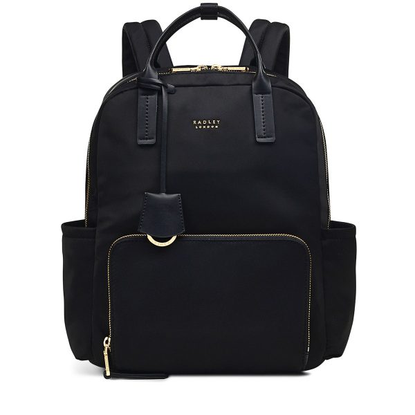 Radley London Finsbury Park Medium Ziptop Backpack - Black- H7162001