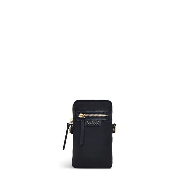 Radley London Women's Finsbury Park Medium Zip Around Phone Crossbody - Black- H7165001