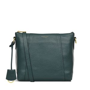 Radley London Women's Wood Street 2.0 Medium Zip-Top Cross Body - Green- H7267301