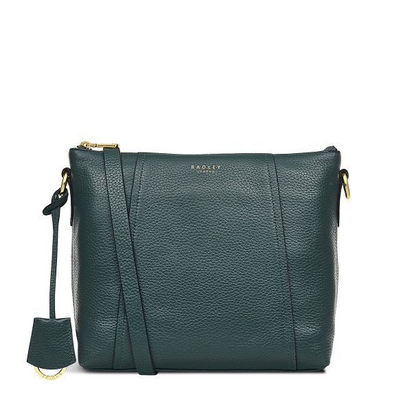 Radley London Women's Wood Street 2.0 Medium Zip-Top Cross Body - Green- H7267301