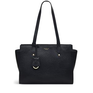 Radley London Women's Buxton Avenue Medium Zip-Top Shoulder - Black- H7460001