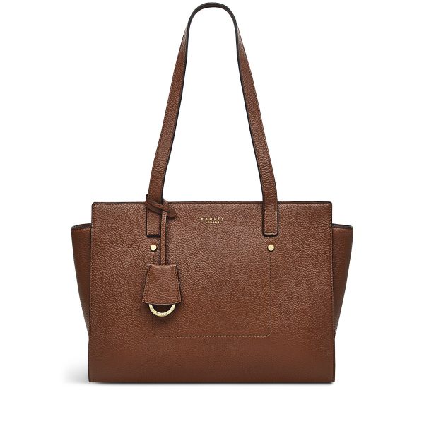 Radley London Women's Buxton Avenue Medium Ziptop Shoulder - Brown- H7460205