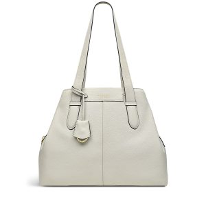 Radley London Women's Piccardy Hill Medium Zip-Top Shoulder - White- H7461109