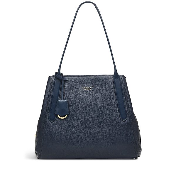 Radley London Baylis Road 2.0 Medium Ziptop Shoulder - Navy- H7475401