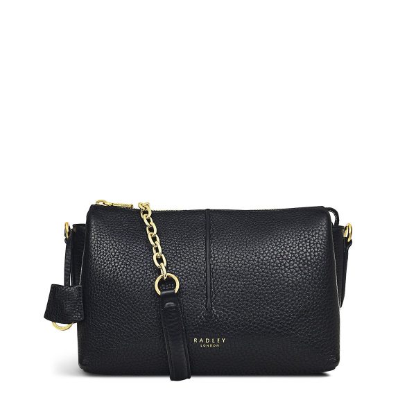 Radley London Women's Hillgate Place - Chain Small Zip-Top Cross Body - Black- H7574001
