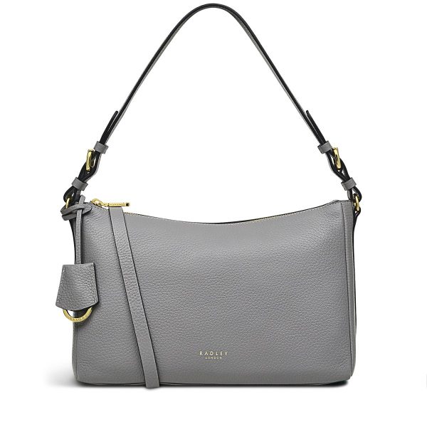 Radley London Dukes Place Medium Ziptop Shoulder - Grey- H7869093