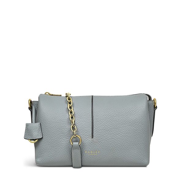 Radley London Hillgate Place - Chain Small Ziptop Crossbody - Green- H7872319