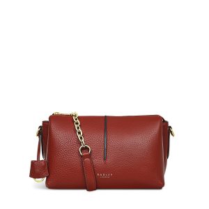 Radley London Hillgate Place - Chain Small Ziptop Crossbody - Red- H7872939