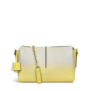Radley London Hillgate Place - Chain Ombre Small Ziptop Crossbody - Yellow- H7873765