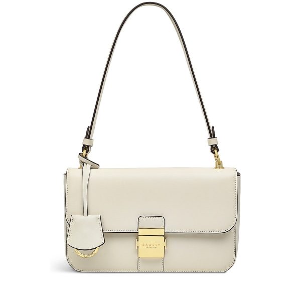 Radley London Hanley Close Medium Flapover Shoulder - Natural- H7881274