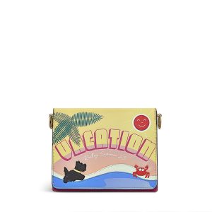 Radley London Book Street Small Flapover Cross Body - Yellow- H7884765