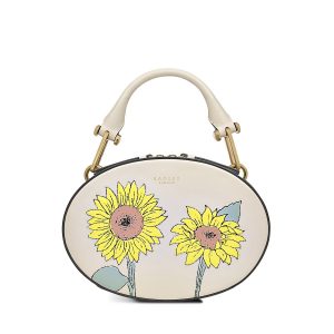 Radley London Basil Street - Sunflowers Small Zip Around Grab - Natural- H7886274