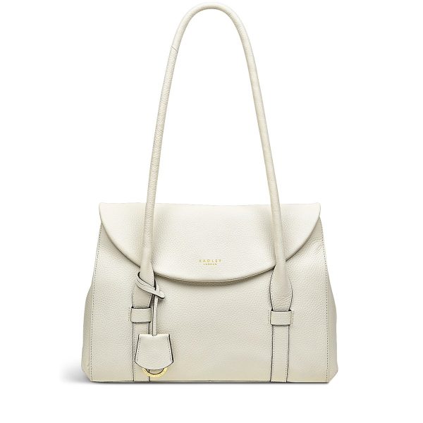 Radley London Briar Hill Medium Flapover Shoulder - White- H8060109