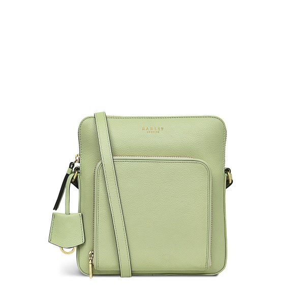 Radley London Redford Close Medium Ziptop Crossbody - Green- H8062332