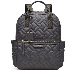 Radley London Finsbury Park - Quilt Medium Ziptop Backpack - Grey- H8185041