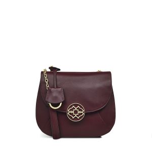 Radley London Burton Way Small Flapover Crossbody - Burgundy- H8194609