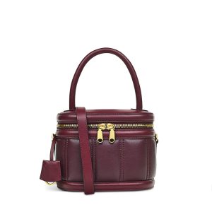 Radley London Harriet Street - Quilt Medium Zip Around Crossbody - Burgundy- H8210609