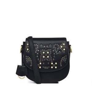 Radley London Liverpool Street 2.0 - Opulent Medium Flapover Crossbody - Black- H8212001