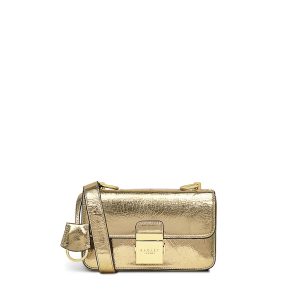 Radley London Hanley Close - Metallic Mini Flapover Crossbody - Gold- H8227716
