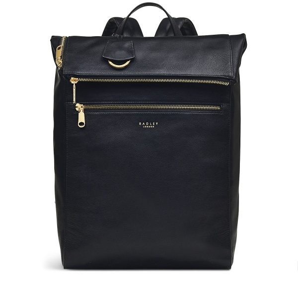 Radley London Albion Street Large Ziptop Backpack - Black- H8234001
