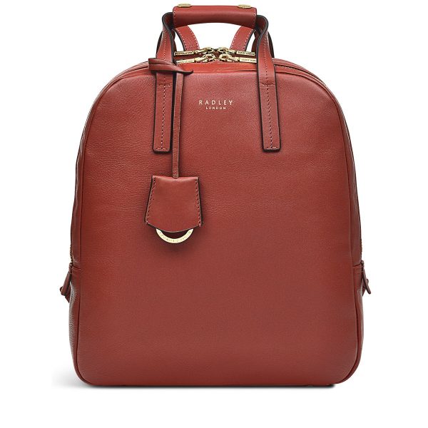 Radley London Dukes Place Medium Zip Around Backpack - Red- H8238939