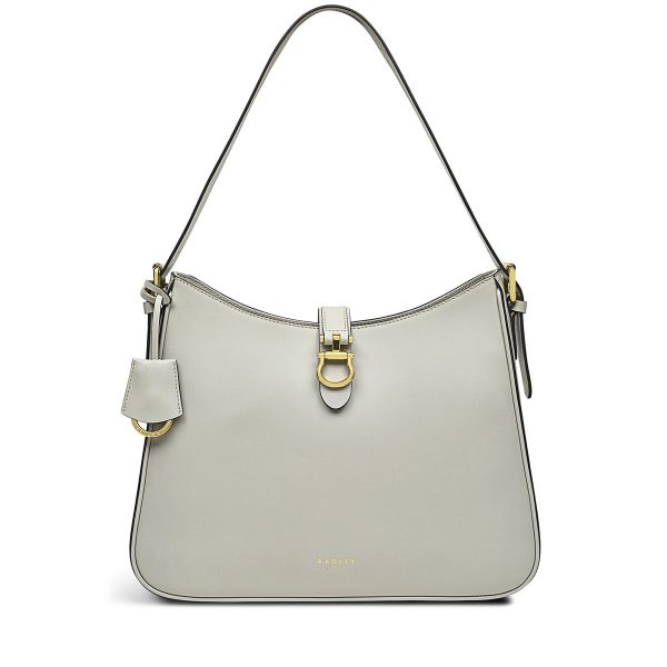 Radley London Linden Gardens Large Ziptop Shoulder - Grey- H8239065