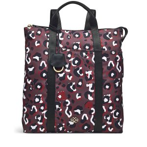 Radley London Radley 24/7 Leopard Medium Ziptop Backpack - Brown- H8256208