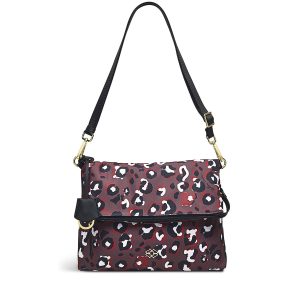 Radley London Radley 24/7 Leopard Small Flapover Crossbody - Brown- H8258208