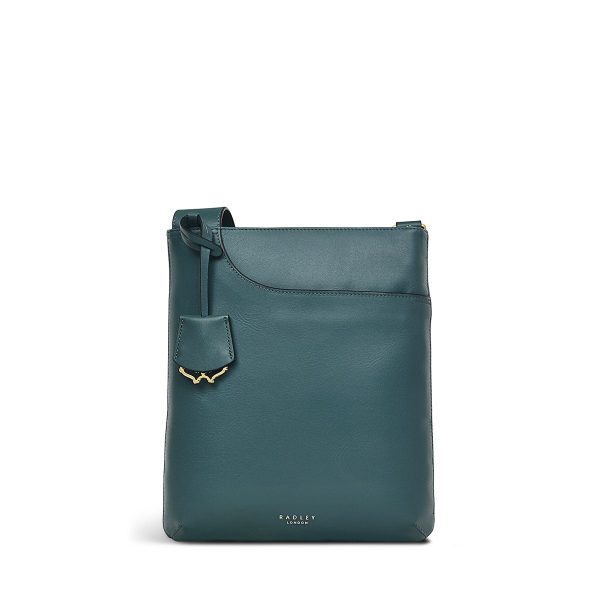Radley London Anniversary - Camden Collection - Pockets Icon Medium Ziptop Crossbody - Green- H8260309