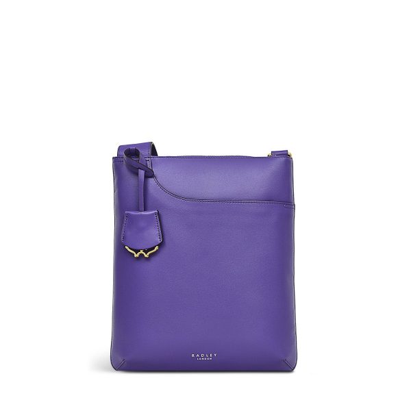 Radley London Anniversary - Camden Collection - Pockets Icon Medium Ziptop Crossbody - Purple- H8260518