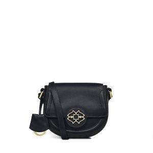 Radley London Saddle Street Small Flapover Crossbody - Black- H8280001