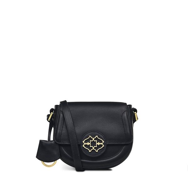 Radley London Saddle Street Small Flapover Crossbody - Black- H8280001