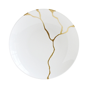 Bernardaud Kintsugi-Sarkis 24K Gold Deep Round Dish- 3124584