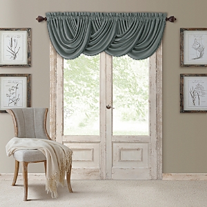 Elrene Home Fashions All Seasons Blackout Waterfall Valance, 52 x 36- 3125678