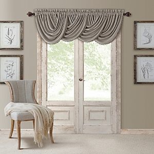 Elrene Home Fashions All Seasons Blackout Waterfall Valance, 52 x 36- 3125678