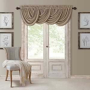 Elrene Home Fashions All Seasons Blackout Waterfall Valance, 52 x 36- 3125678