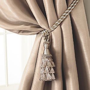 Elrene Home Fashions Charlotte Tassel Curtain Tieback- 3125745