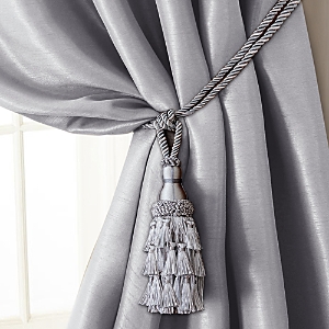 Elrene Home Fashions Charlotte Tassel Curtain Tieback- 3125745