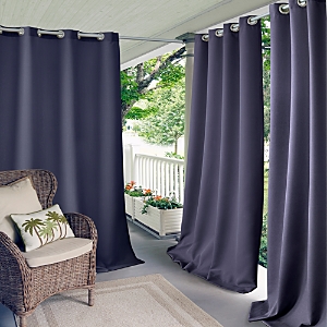 Elrene Home Fashions Connor Solid Indoor/Outdoor Curtain Panel, 52 x 84- 4898813