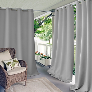Elrene Home Fashions Connor Solid Indoor/Outdoor Curtain Panel, 52 x 84- 4898813