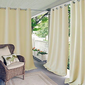 Elrene Home Fashions Connor Solid Indoor/Outdoor Curtain Panel, 52 x 84- 4898813