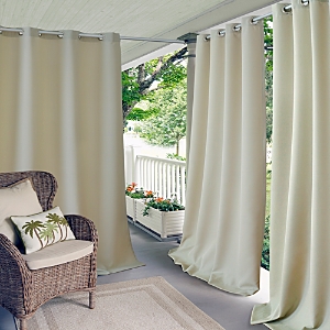 Elrene Home Fashions Connor Solid Indoor/Outdoor Curtain Panel, 52 x 84- 4898813